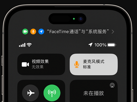 菏泽苹果授权维修网点分享iPhone在通话时让你的声音更清晰 